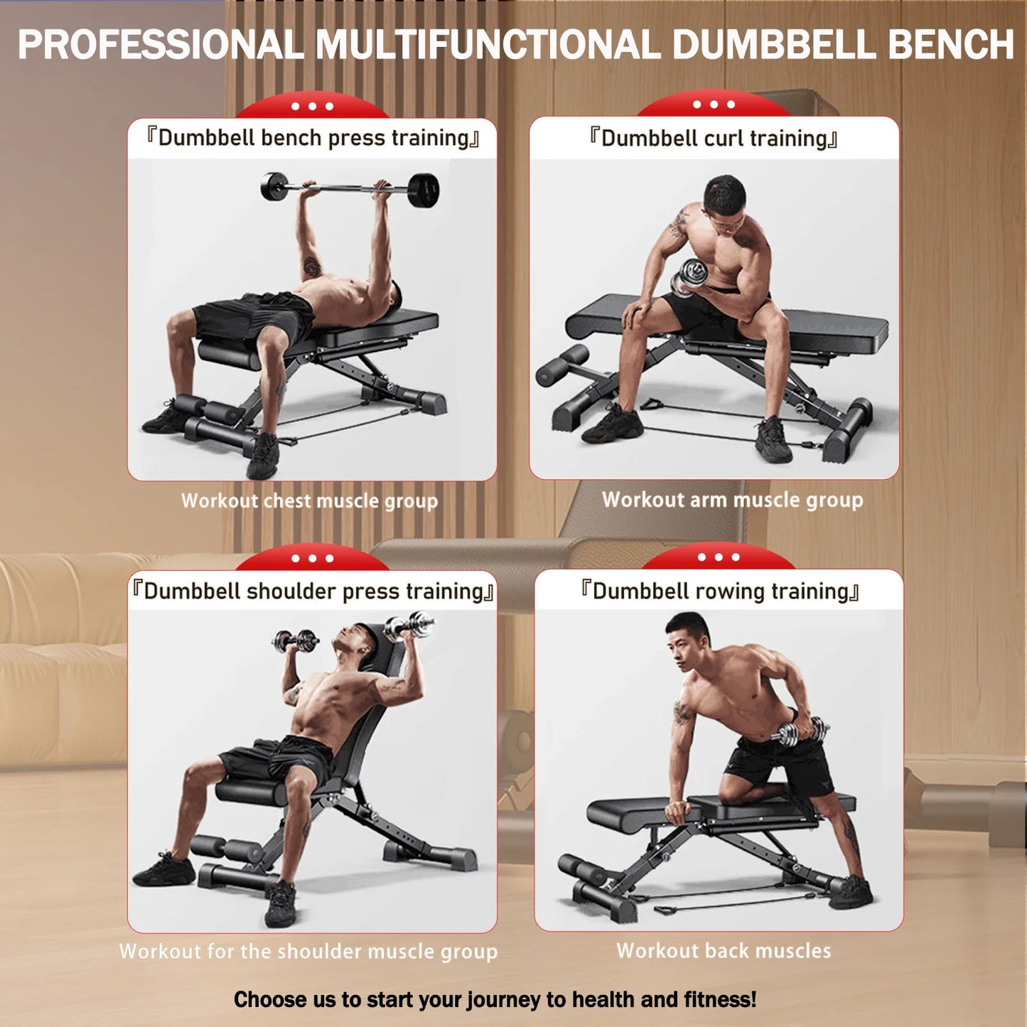 CINQ Compact Weight Bench